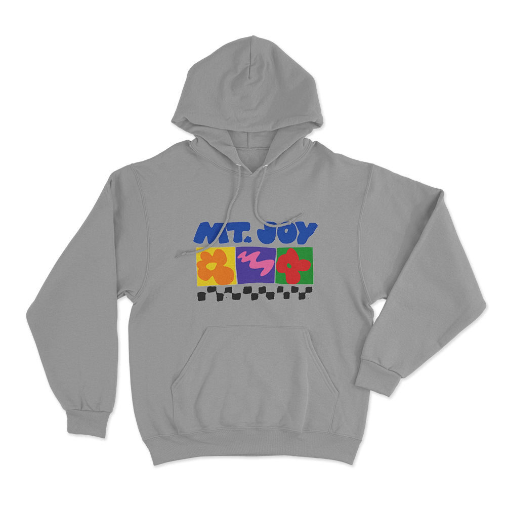 Checker Unisex Hoodie Grey Checker Unisex Hoodie Grey