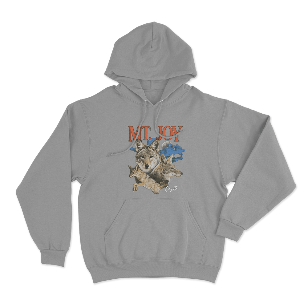 Coyote Unisex Hoodie Grey Coyote Unisex Hoodie Grey