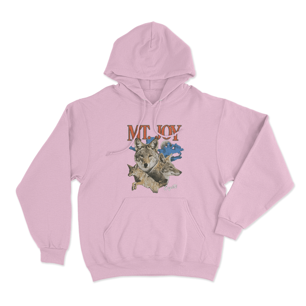 Coyote Unisex Hoodie Pink Coyote Unisex Hoodie Pink