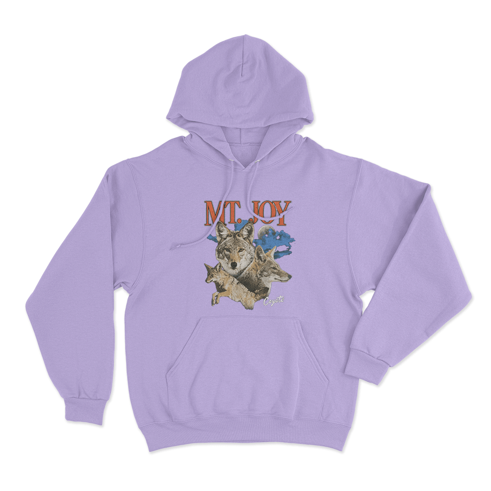 Coyote Unisex Hoodie Purple Coyote Unisex Hoodie Purple