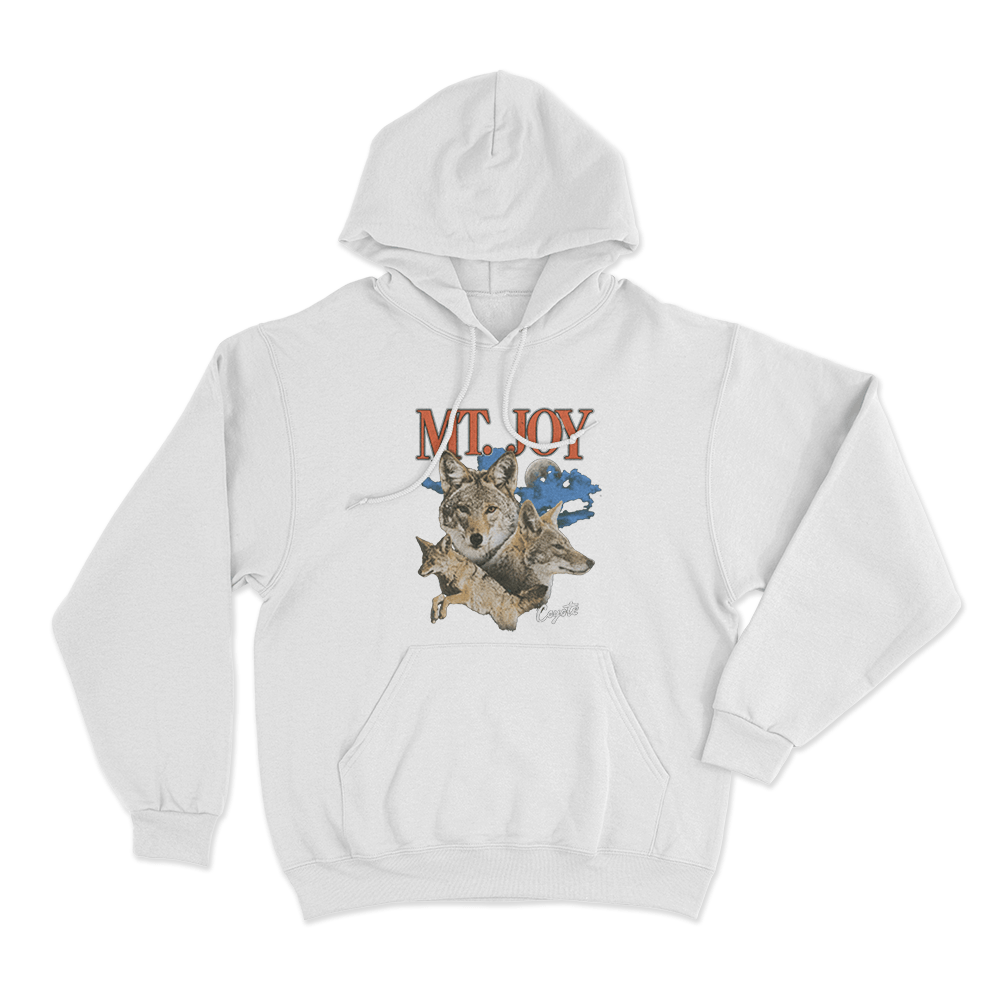 Coyote Unisex Hoodie White Coyote Unisex Hoodie White