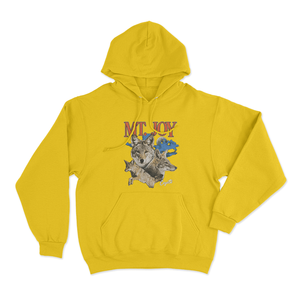 Coyote Unisex Hoodie Yellow Coyote Unisex Hoodie Yellow