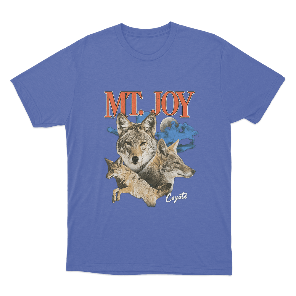 Coyote Unisex T Shirt Blue Coyote Unisex T Shirt Blue