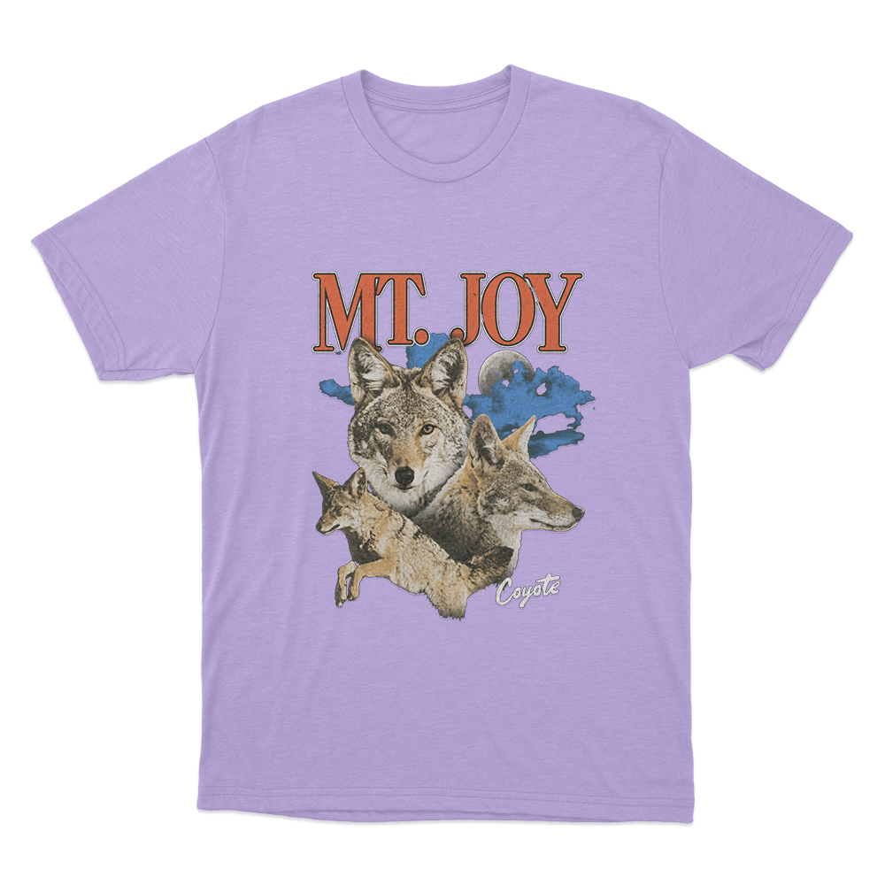 Coyote Unisex T Shirt Purple Coyote Unisex T Shirt Purple