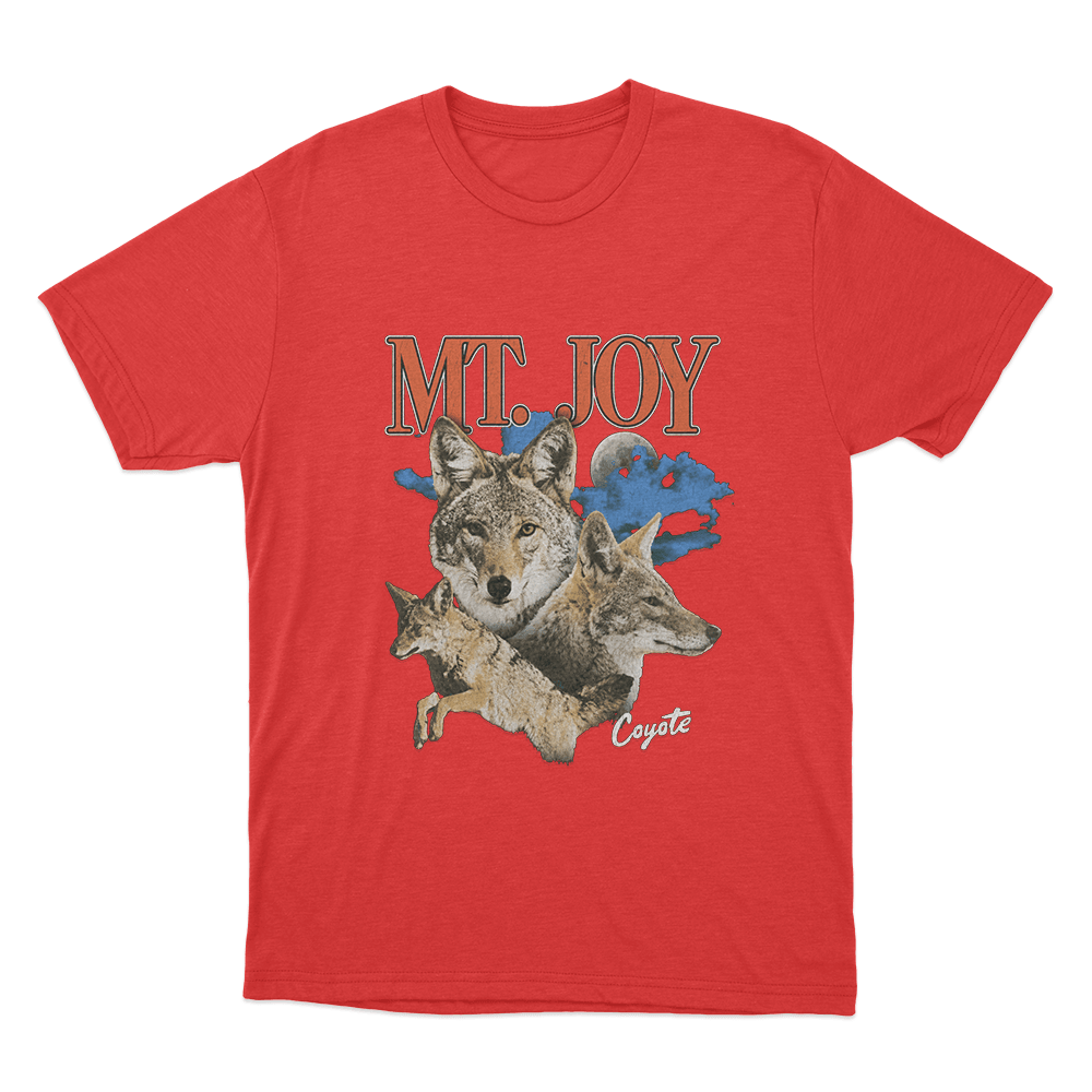 Coyote Unisex T Shirt Red Coyote Unisex T Shirt Red