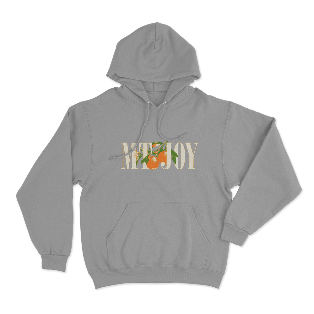 Mt. Joy Orange Unisex Hoodie Grey Mt. Joy Orange Unisex Hoodie Grey