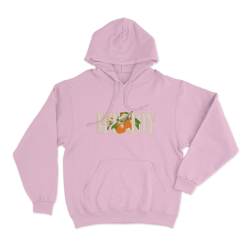 Mt. Joy Orange Unisex Hoodie Pink Mt. Joy Orange Unisex Hoodie Pink