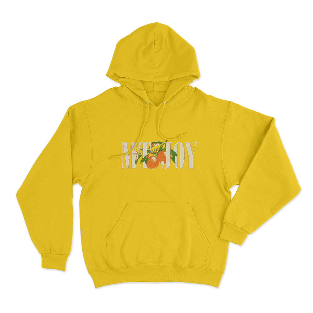 Mt. Joy Orange Unisex Hoodie Yellow Mt. Joy Orange Unisex Hoodie Yellow