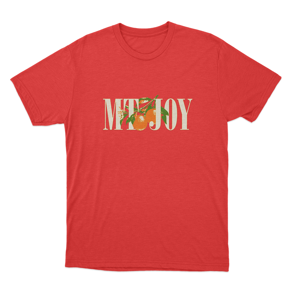 Mt. Joy Orange Unisex T Shirt Red Mt. Joy Orange Unisex T Shirt Red