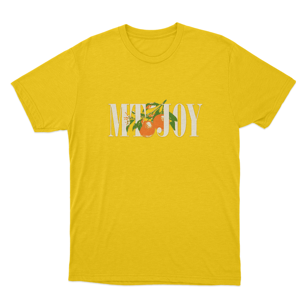 Mt. Joy Orange Unisex T Shirt Yellow Mt. Joy Orange Unisex T Shirt Yellow