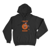 Orange Blood Unisex Hoodie Black