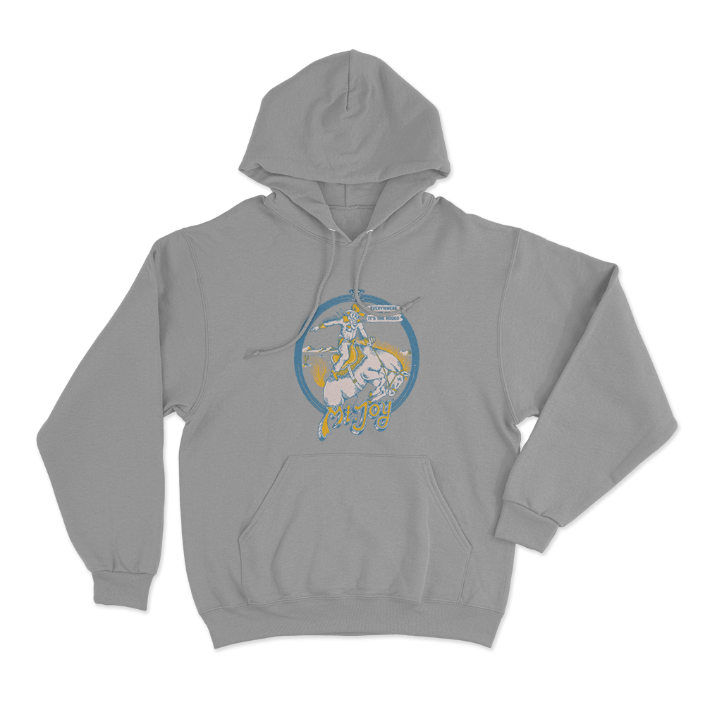 Rodeo Unisex Hoodie Grey Rodeo Unisex Hoodie Grey