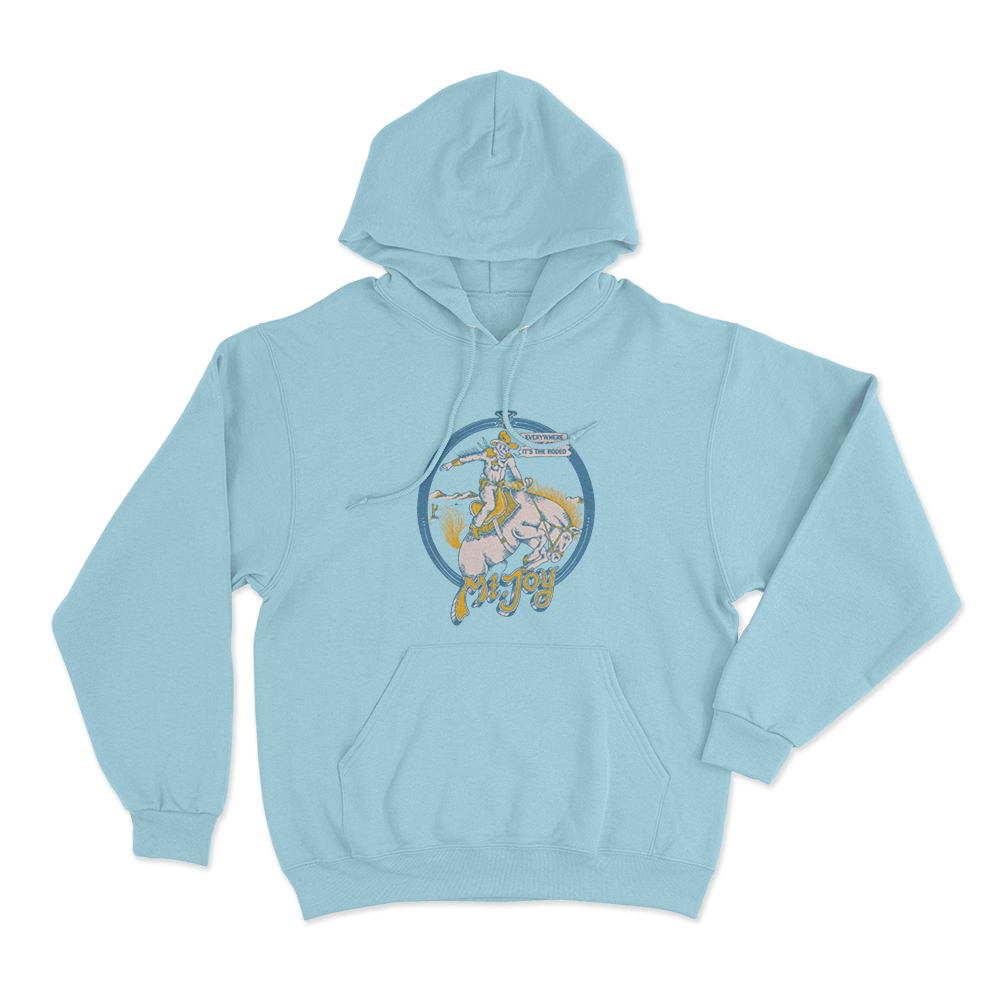 Rodeo Unisex Hoodie Sky Blue Rodeo Unisex Hoodie Sky Blue