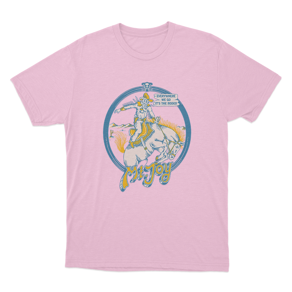 Rodeo Unisex T Shirt Pink Rodeo Unisex T Shirt Pink