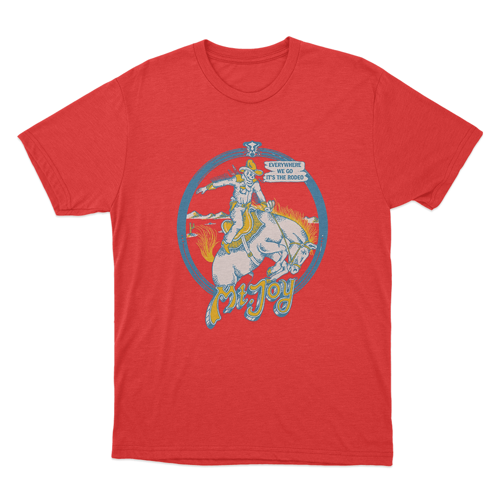Rodeo Unisex T Shirt Red Rodeo Unisex T Shirt Red