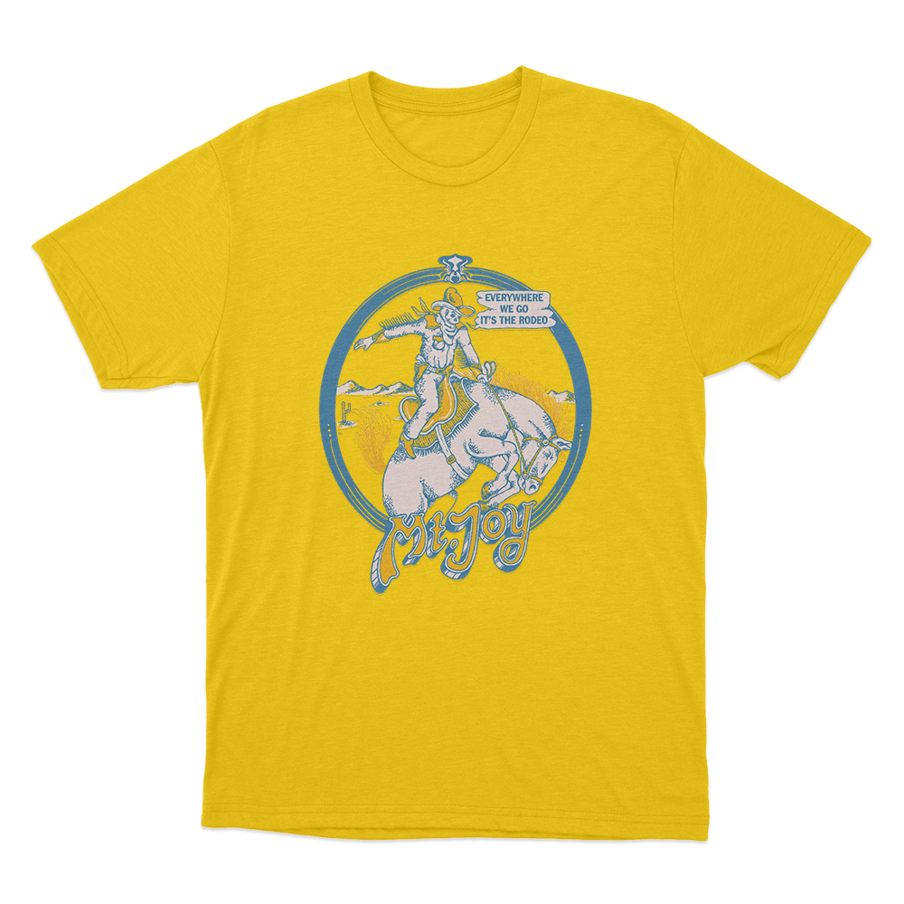 Rodeo Unisex T Shirt Yellow Rodeo Unisex T Shirt Yellow